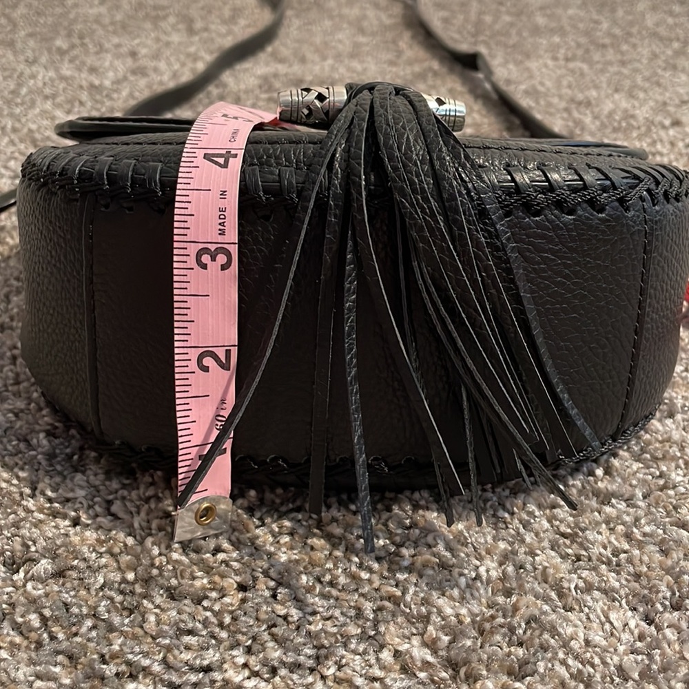 Great Condition Brighton Black Leather Nia Crossbody Handbag - Picture 10 of 15